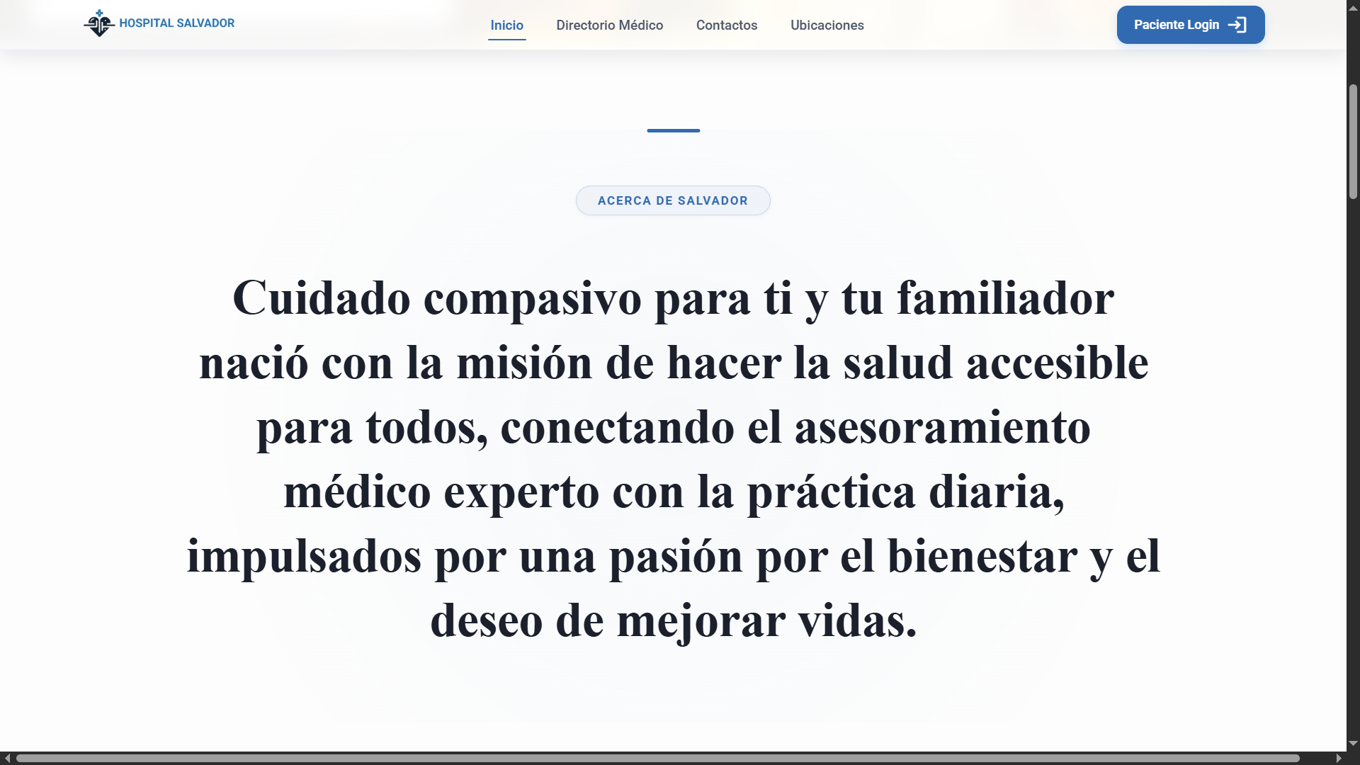 Centro Médico Cliente - Home 2