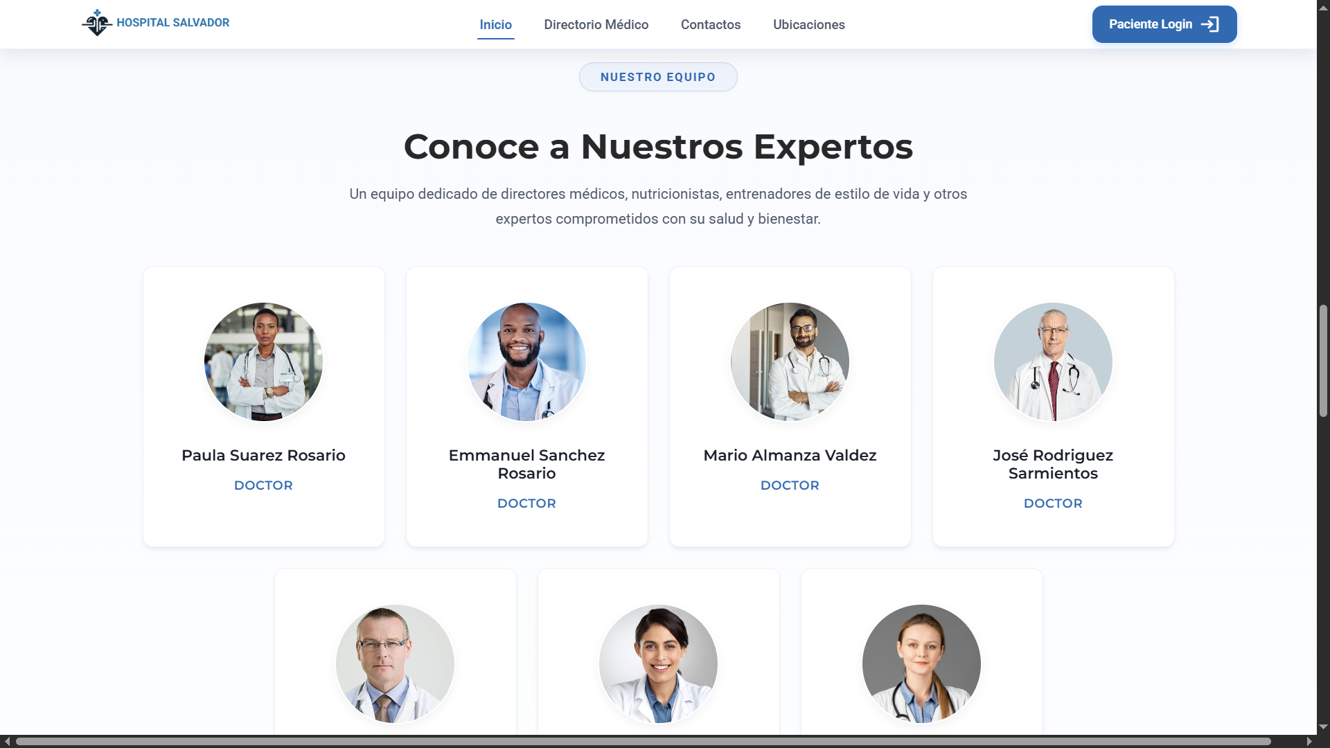 Centro Médico Cliente - Home 4
