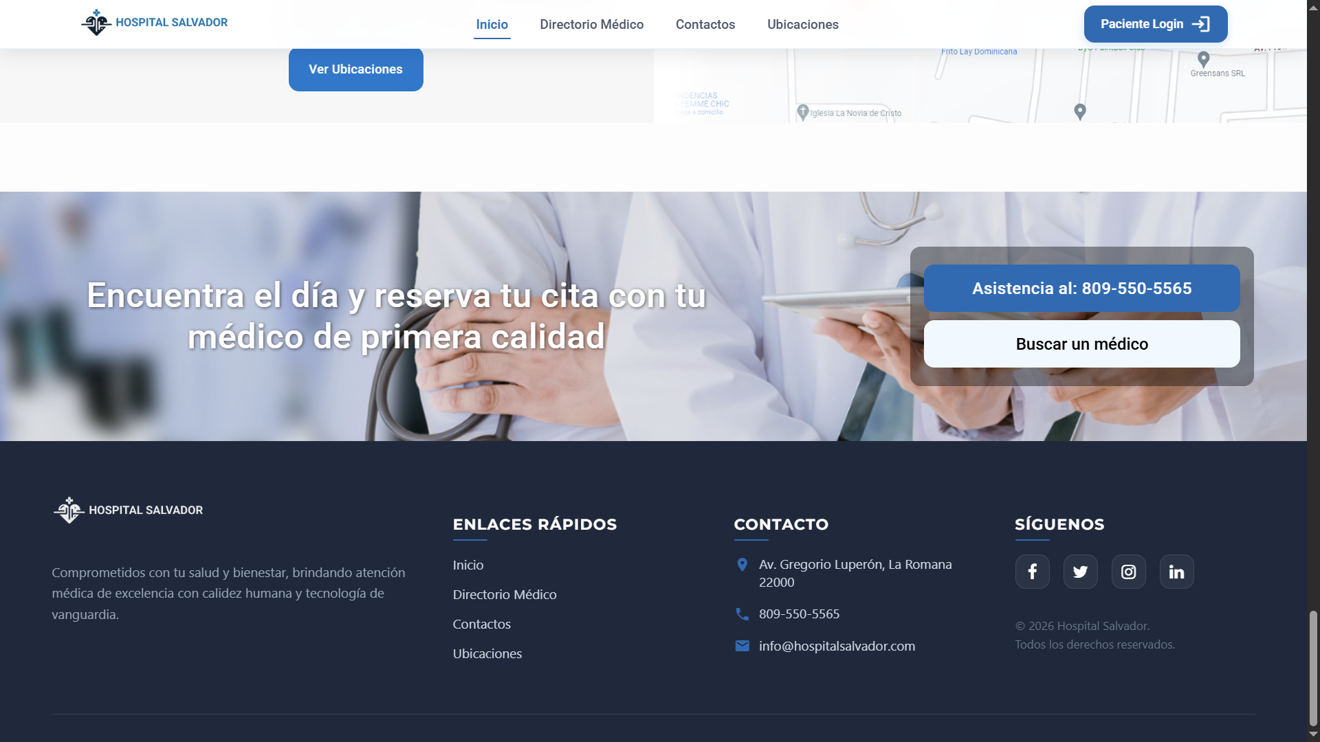 Centro Médico Cliente - Home 7