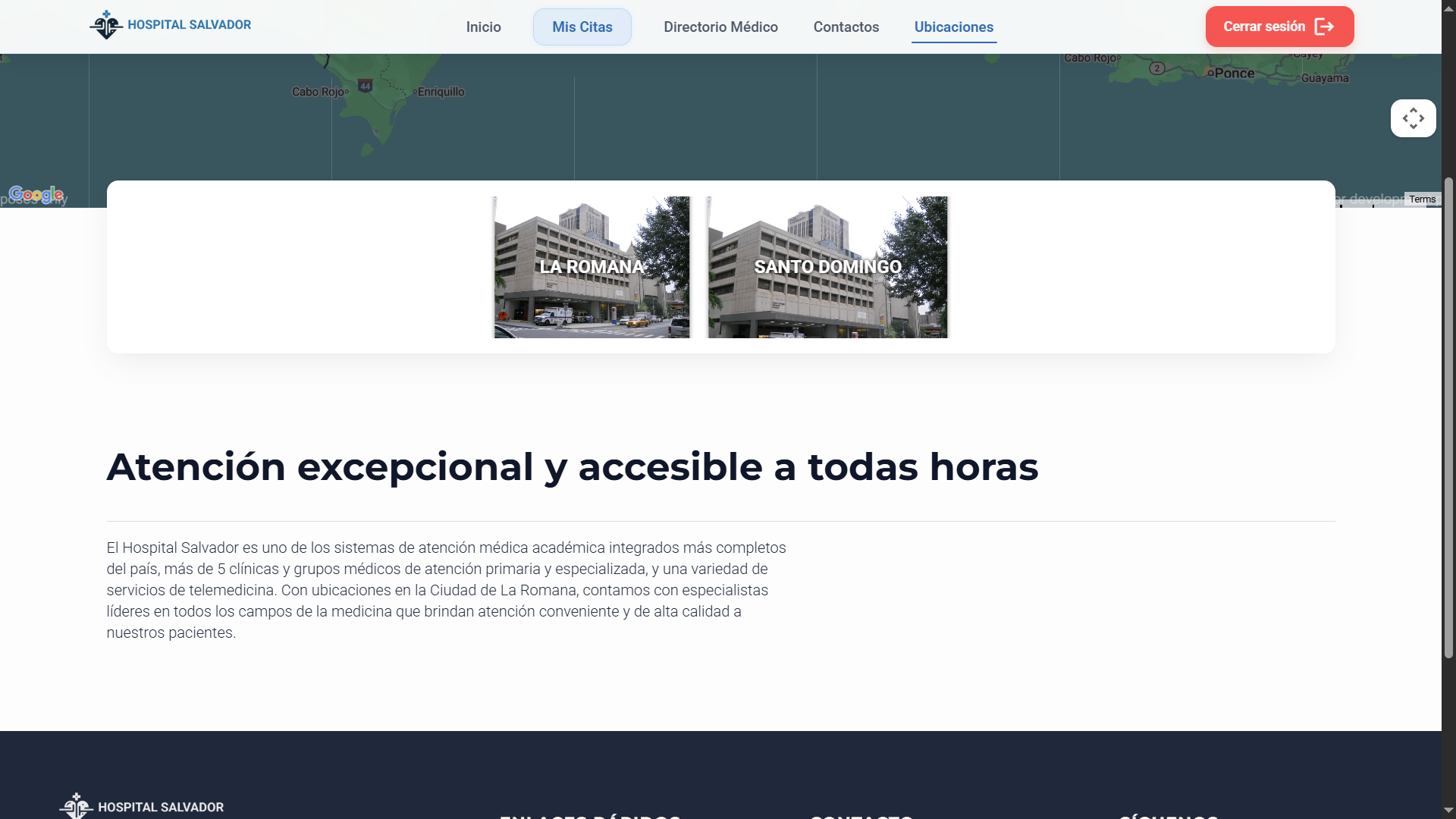 Centro Médico Cliente - Ubicación 1