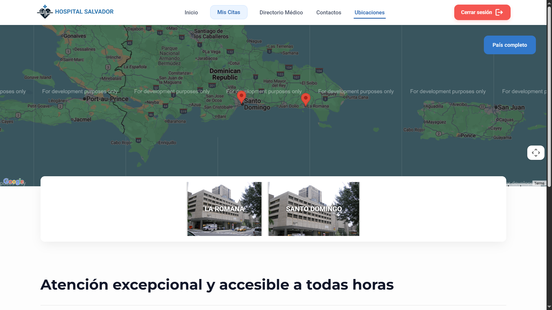 Centro Médico Cliente - Ubicación 2